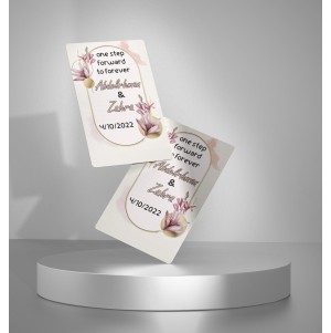 كرت توزيعات تصميم كود 2