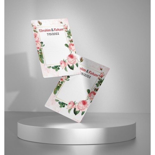 كرت توزيعات تصميم كود 5