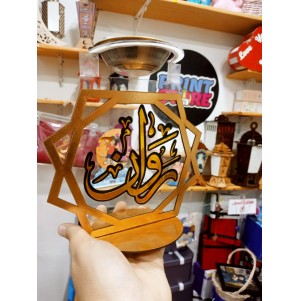 مبخرة اكريلك بالطباعة 