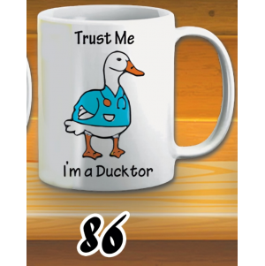 مج iam a ducktor - ابيض كود 86